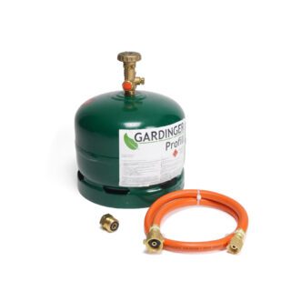 Gardinger Gasflasche 1.9kg befüllbar mit Zubehör